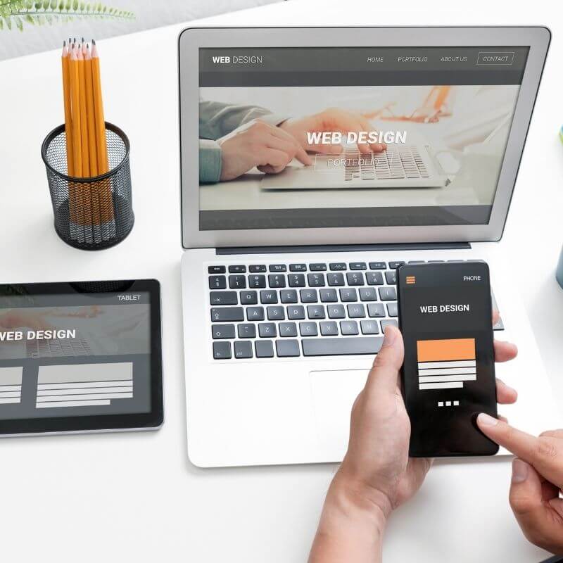 Website Immobilienmakler Responsive Webdesign